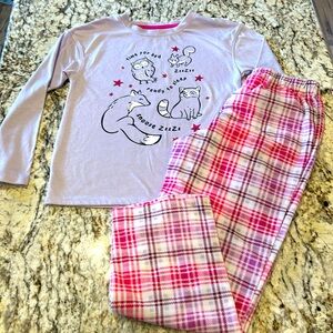 Girls Fleece Pajama Set